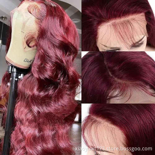Mayqueen Cheap Wholesale hd Transparent Full Lace Front Wig Raw Brazilian Body Wave Virgin Human Hair Lace Frontal Wig Vendors
